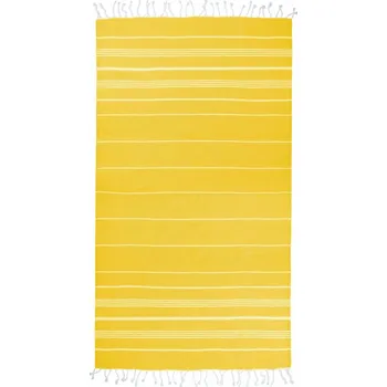 Utěrka The One Towelling Ručník Hamam Sultan, 100x180cm, 270g COT48101979799-yellow/whit UNI Žlutá/bílá