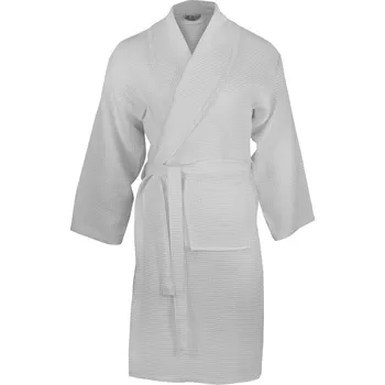 Opasek The One Towelling Župan Waffle Bathrobe COT48104400134-white Bílá L-XL
