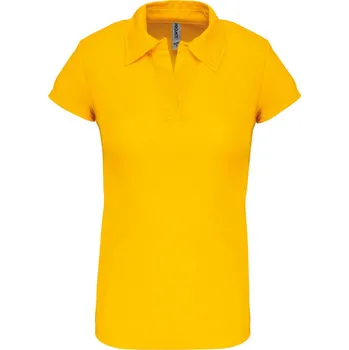 Kariban Polokošile Kariban PA483 CoolPlus®, krátký rukáv, dámská COT20P483a2702-true yellow M Žlutá