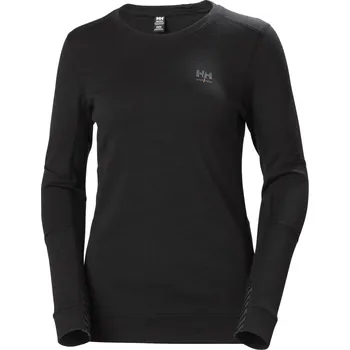 pracovní tričko Helly Hansen Tričko LIFA Merino 75209, funkční, dlouhý rukáv, dámské COT59520900202-black M Černá