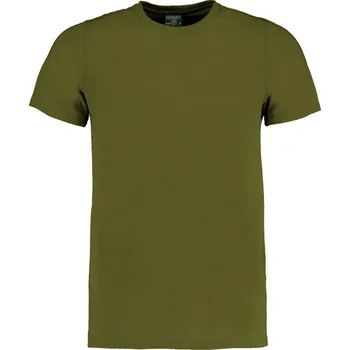 pracovní tričko Kustom Kit Tričko Superwash KK 504, krátký rukáv, pánské COT43050455500-khaki XS Khaki