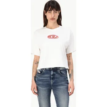 Dámské tričko DIESEL T-BUXT-CROP-OD TRIČKO 141A Velikost: XS