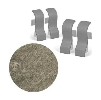 soklová lišta AC AP35 spojka k liště 08, Dub select, 4 ks