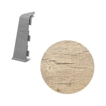 AC AP28/1 vnější růžek k soklové liště SG75, PVC Dub winsdorský, 1 ks