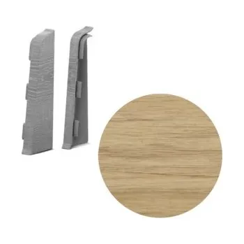 AC AP28/1 koncovka L+P k soklové liště SG75, PVC Goya, 1 pár