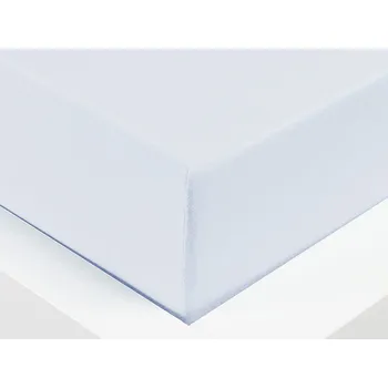 Prostěradlo XPOSE® Jersey prostěradlo Exclusive na vysokou matraci - bílé 90x200 cm, Jersey + Prodloužená možnost vrácení zboží do 50 dnů