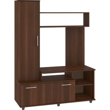 Obývací stěna Vomaks Obývací stěna ALJASKA Barva: ořech - tmavý