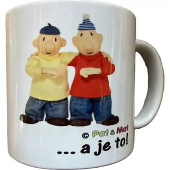 Hrnek Pat a Mat - Gesto A je to!