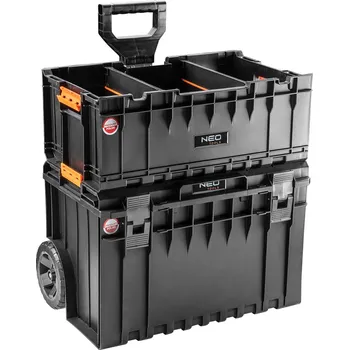 NEO TOOLS Modulový box na kolečkách + otevřený modulový&nbsp; box