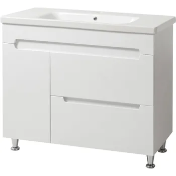 Koupelnový nábytek Lavedo Marco Bolero 100 koupelnová skříňka s umyvadlem bílá