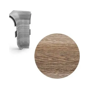 AP28 vnitřní růžek k liště NGF56, PVC flexibilní Lismore, 56 mm, 1 ks