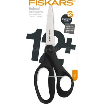 Fiskars Školní nůžky 18 cm, černá