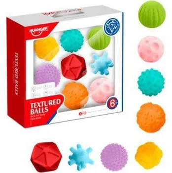 Hračka pro nejmenší Sada senzorických míčků 8 ks