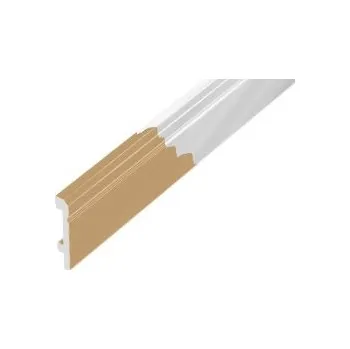 soklová lišta Salag AP32 soklová lišta SIERRA, PVC vlastní nátěr, 80 mm, 2,5 m