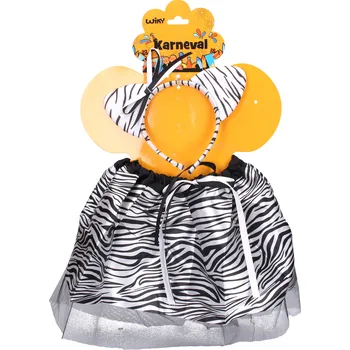 Karnevalový kostým Set karneval - zebra