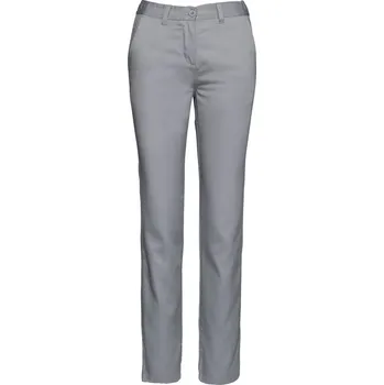 montérky Kariban Kalhoty Day-to-Day WK739 do pasu, dámské COT20W73964013-silver 3XL Stříbrná