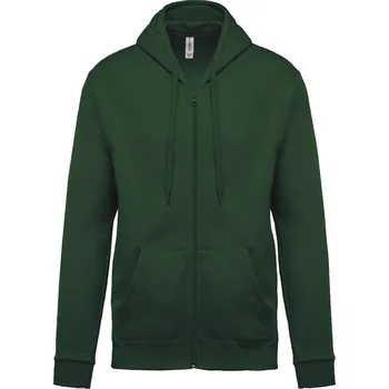 pracovní mikina Kariban Mikina Kariban K479 s kapucí na zip COT20K47907404-forest gree XL Zelená forest