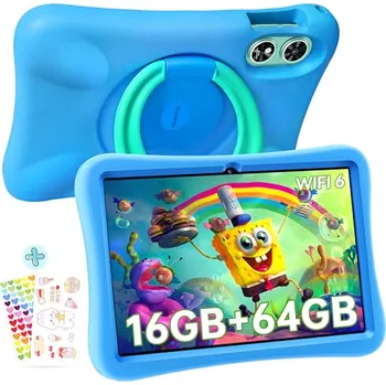 Tablet OUKITEL OT6 Kids Tablet - 16GB+64GB(1TB TF) Tablet pro děti 10 palců, WiFi 6, 8000mAh Android 13 Tablety s perem, dětský prostor X001XUPXBP