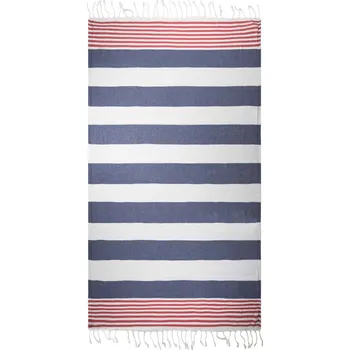 Utěrka The One Towelling Ručník Hamam Marine, 100x180cm COT48104685899-navy/red UNI Navy/červená