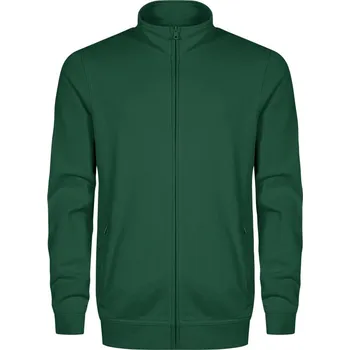pracovní mikina Promodoro Mikina Promodoro EXCD 5270 na zip, pánská COT40527028715-forest 5XL Zelená forest