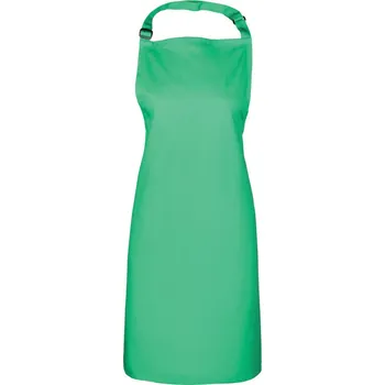 Pracovní zástěra Premier Zástěra Colours PR 150 s laclem COT39015052099-kelly green UNI Zelená kelly