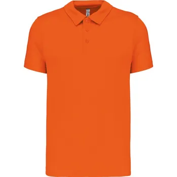 Pánské tričko Kariban Polokošile Kariban PA482 CoolPlus®, krátký rukáv, pánská COT20P48223501-orange S Oranžová