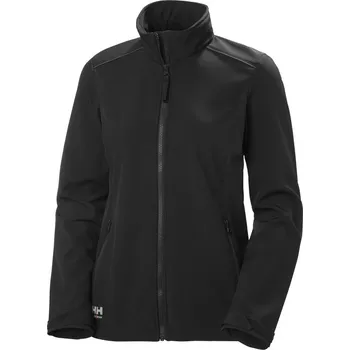 pracovní bunda Helly Hansen Bunda Manchester 74241, 2-vrstvá, softshellová, dámská COT59424100201-black S Černá