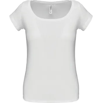 pracovní tričko Kariban Tričko K384, krátký rukáv, dámské COT20K38400103-white L Bílá