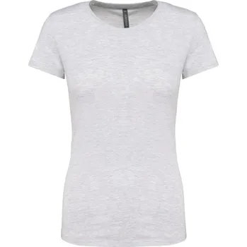 pracovní tričko Kariban Tričko K380, krátký rukáv, dámské COT20K380v8904-ash heather XL Melír ash