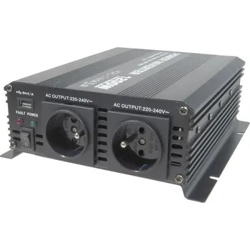 Měnič napětí Měnič napětí 12V/230V 1200W, Soluowill NM1,2K, modifikovaná sinusovka