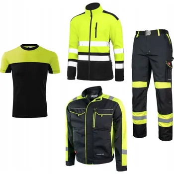 Pracovní obuv PRACOVNÍ ODĚV KALHOTY MIKINA FLEECE SOUPRAVA BOZP 48