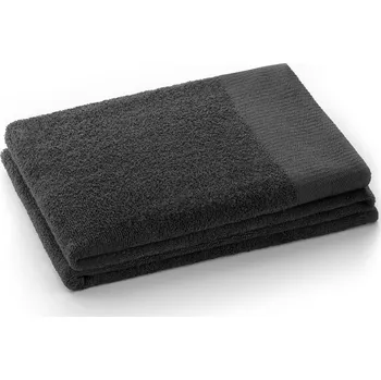Ručník Bavlněný ručník AmeliaHome AMARI tmavě šedý, velikost 50x100