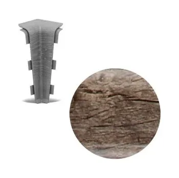 soklová lišta Salag AC AP28/1 vnitřní růžek k soklové liště SG75, PVC Bannerton tm., 1 ks