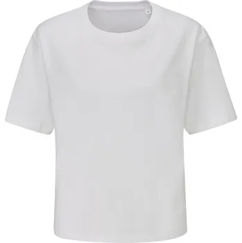 pracovní tričko Mantis Tričko M198 crop, krátký rukáv, dámské COT70019800103-white L Bílá