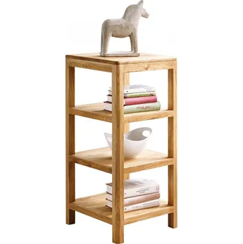 Knihovna Střední regál ALO dub masiv