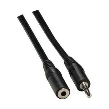 Audio kabel Prodlužovací audio kabel Jack (3.5mm) samec - Jack (3.5mm) samice, 10m, černá