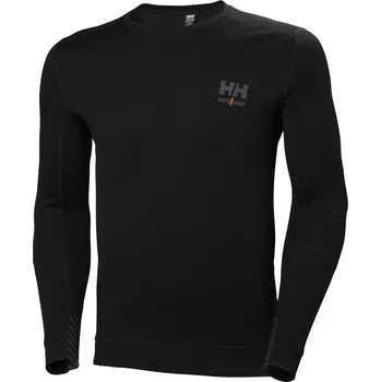 pracovní tričko Helly Hansen Tričko LIFA Merino 75106, funkční, dlouhý rukáv, pánské COT59510600201-black S Černá