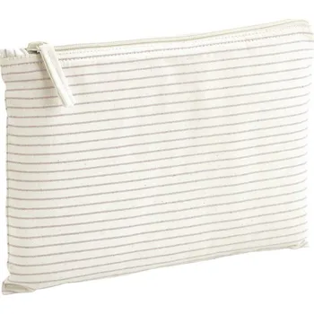 Westford Mill Taška W253, pruhovaná, na příslušenství COT500253afv01-red stripe S Červená pruhovaná