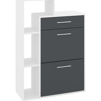 Botník Slevadoma Botník T-07A Barva: bílá + antracit