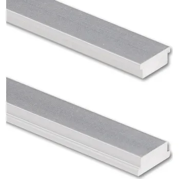 LED páska Přisazený hliníkový profil PIA, 10x4mm, bez difuzoru, 1m