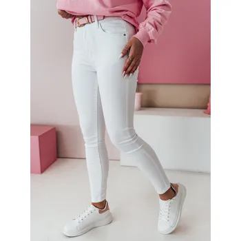 Dámské džíny Bílé dámské skinny džíny FURY UY2500 Velikost: XS