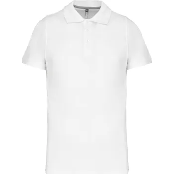 Pánské tričko Kariban Polokošile Kariban K241, krátký rukáv, pánská COT20K24100113-white 3XL Bílá