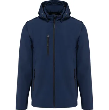 pracovní bunda Kariban Bunda s kapucí Kariban K422, softshellová, unisex COT20K42200303-navy L Navy