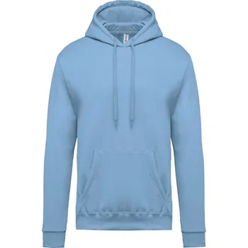 pracovní mikina Kariban Mikina Kariban K476 s kapucí, pánská COT20K47641000-sky blue XS Modrá nebesky