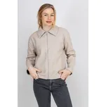 Jacqueline de Yong JDY dámská fleecová bunda Mellow béžová Velikost: L