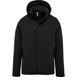Kariban Parka s kapucí Kariban K650, softshellová, pánská COT20K65000203-black L Černá