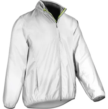 pracovní bunda Spiro Bunda Luxe Reflectex Hi-Vis, sportovní, reflexní COT29266Xz1813-neon white 3XL Bílá neon