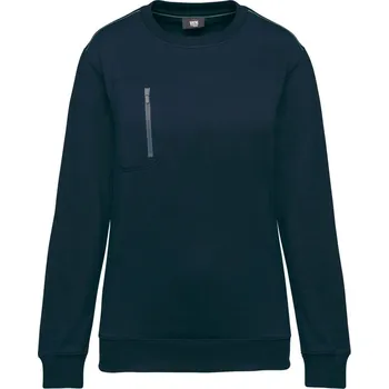 pracovní mikina Kariban Mikina Day-to-Day WK403 COT20W40338415-navy/silver 5XL Modrá tmavá/stříbrná