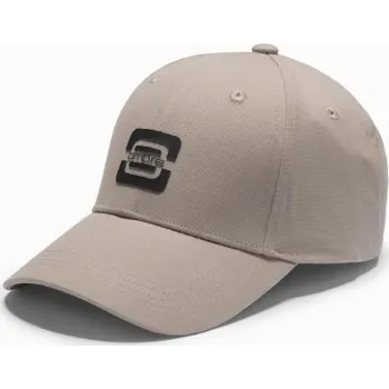 Kšiltovka Ombre Clothing Pánská popelavá kšiltovka s logem V4 ACCS-0100