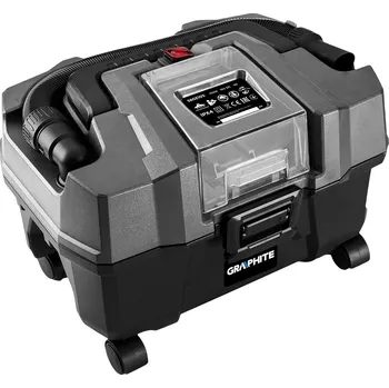 Vysavač GRAPHITE Dílenský vysavač Energy+ 18V, Li-Ion, 10 l